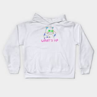 what's up Cat Kids Hoodie